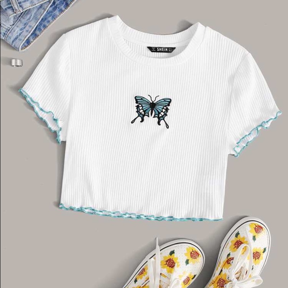 Shein Butterfly T-shirt